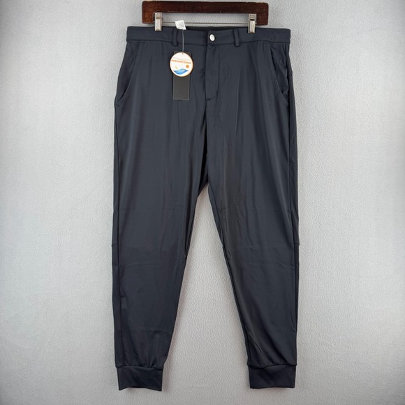 Jim League Other - Jim League Pants Mens XL Black Stretch Golf Joggers New With Tags